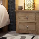 Oak Bedside Cabinets