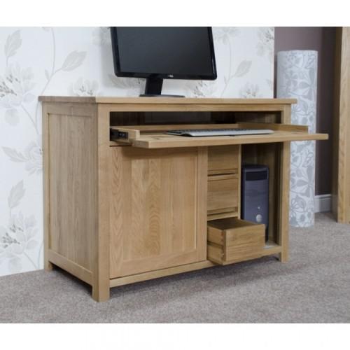 Opus Oak Hideaway Desk OfficeStudy Desks OfficeStudy Beau Furnitu